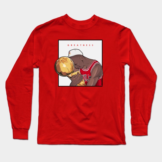 Greatness Long Sleeve T-Shirt by Sgt_Ringo